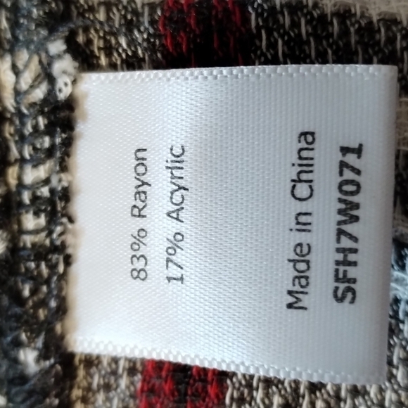 Market & Spruce women's plaid long sleeve button up shirt Sz M - Picture 13 of 14